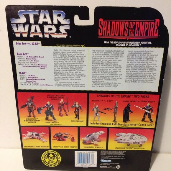 Hasbro Star Wars Chewbacca R2d2 SDCC Shadowscout Snowtrooper Boba Ig88 gx Kenner - Picture 11 of 13